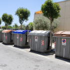 Imatge de contenidors a Reus.