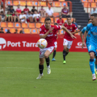 Guillermo va marcar l'únic gol de la victòria contra el Numancia al Nou Estadi Costa Daurada.