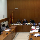 Imagen de la vista en la Audiencia de Barcelona donde se había de juzgado el caso del monitor de Artés y que finalmente ha acabado con conformidad