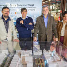 Daniel Milà, Dídac Nadal, Pau Ricomà y Mònica Garcia presentaron el proyecto en el Mercado Central