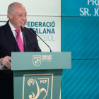 Joan Soteras pren possessió com a president de la Federació Catalana de Futbol