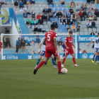 Marc Trilles durant el partit de dissabte contra el Sabadell.