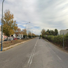 Imagen de la avenida de Falset, uno de los tramos donde se ubicará un nuevo carril para bicicletas.