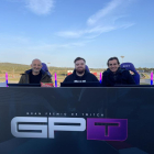 Imatge d'Ibai, Antonio Lobato i Pedro Martínez de la Rosa durant la primera edició del Gran Premi de Twitch,
