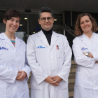 Els doctors Maria Soler, Josep Antoni Ramos Quiroga i Marta Ribasés, de Vall d'Hebron.