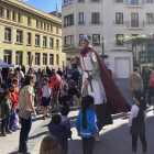 La plaça Corsini s'omplirà d'activitats familiars aquest dissabte com a actes previs a Sant Jordi.