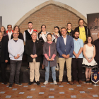 Els organitzadors i algunes de les entitats participants en la presentació del 35è Aplec Internacional a Tarragona.