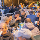 El sopar, que es reparteix a la mesquita, és l'àpat amb el qual s'acaba el dejuni aquell dia.