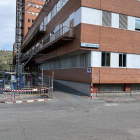 Entrada al servei d'urgències de l'hospital Trueta de Girona.
