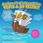 Cartell de presentació de l'acte de commemoració dels pirates del municipi.