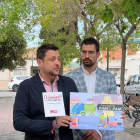 Viñuales después de la presentación del nuevo proyecto para dignificar las calles de la ciudad.