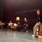 Ensayos de la obra 'I jo et diria Amorós' en el Teatre Bartrina.