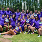 El equipo femenino del CA Tarragona.