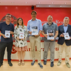 Representants de l'AEHT, l'Ajuntament de Reus i la Cambra.