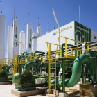 Imatge d'una planta d'Iberdrola d'Hidrogen Verd.