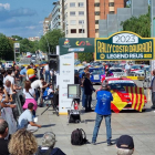 Imatge de l'inici del Rally Costa Daurada Legend a Reus.