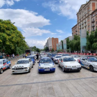 Cotxes participants al Rally Costa Daurada Legend Reus 2023.