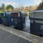 Fotografia d'arxiu dels nous contenidors d'escombraries, que es van començar a instal·lar el 2022.