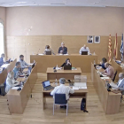 Imatge d'arxiu d'un plenari municipal celebrat a l'Ajuntament de Torredembarra.