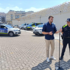 Christian Soriano, regidor de Seguretat Ciutadana amb la Policia Local del Vendrell.