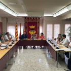 Imatge de la sessió plenària del 4 de juliol celebrada a l'Ajuntament de Vandellòs