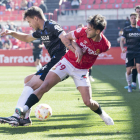 Marc Álvarez en el partido del Nàstic ante la Real Sociedad B esta temporada.