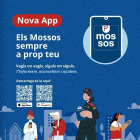 Imatge informativa de la nova aplicació dels Mossos d'Esquadra.