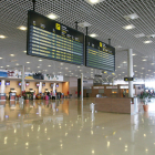 Imatge d'arxiu de l'interior de l'Aeroport de Reus.