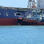 Choque accidental entre dos buques en el Port de Tarragona