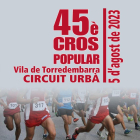 Cartell del 45è Cros Popular de Torredembarra.