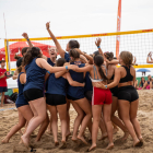 Más de 500 personas participan en el KDM Beach Volley Cup de Calafell