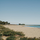 Imagen de la playa de la Llosa de Cambrils.