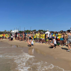 El Día de Playa se ha centrado en una recogida de residuos en la Llarga de Tarragona y su clasificación.