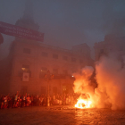 Imagen de una tronada de Sant Pere