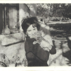 Dolors Miró, filla de l'artista, l'any 1965.