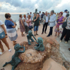 La cala de les Ferreries sumarà més art amb un mural.