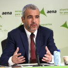 El president d'Aena, Maurici Lucena.