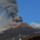 El volcà Etna torna a entrar en erupció.