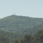 Una de les torres de vigilància al Parc Natural de Collserola.