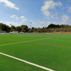 Imatge del camp de fútbol municipal del Camí de Ronda.
