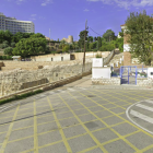 Imagen de la plaza Arce Ochotorena que pasará a llamarse Montserrat Bertran.