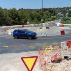 Imatge de la nova rotonda d'accés a Boscos de Tarragona.