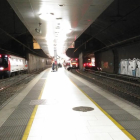 Imatge de l'estació de plaça Catalunya de Barcelona.