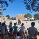 Imatge de l'exhibició al col·legi Lycée Français International de Reus.