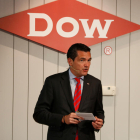 Antonio Logroño, director de Dow Chemical España y Portugal, durante la presentación del informe de la compañía en las instalaciones de Tarragona.