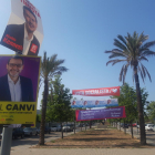 Cartells electorals al Vendrell.