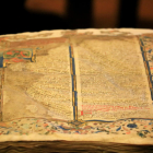 Detall de l'exemplar restaurat del Directorium Inquisitorium de Nicolau Eimeric que conserva la catedral de Tortosa.