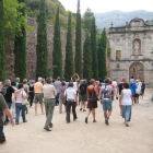 Imatge d'arxiu d'una activitat cultural realitzada a la Cartoixa d'Scala Dei.