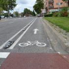 Carril bici de l'avinguda de Sant Bernat Calbó