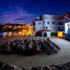 Imatge d'una sessió anterior de cinema a la fresca a Roda de Berà.